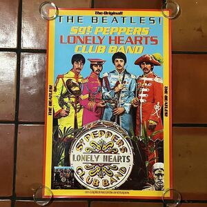 1978 Sgt Peppers Lonely Hearts Club The Beatles Record Store Promo Poster 20x30"